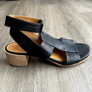 Coclico Teasel low city sandal Black Size 38